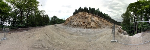 Panorama Baustelle Bahnhofsberg