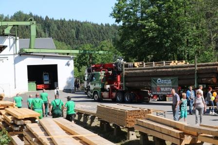 Mühlentag im Sägewerk Kniebreche/Schwarzwassertal (21.05.2018)