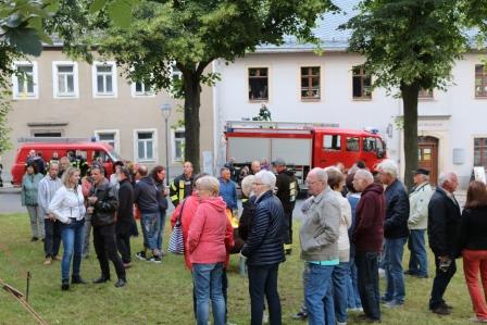 Serpentinsteinfest - Tag 1 - Feuershow und Musik am Marktbrunnen (21.06.2018)