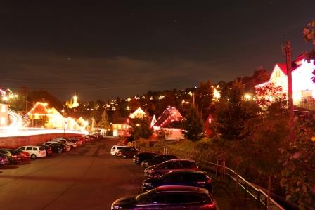 Bergfest in Pobershau - Illumination bei Nacht (14.09.2019)