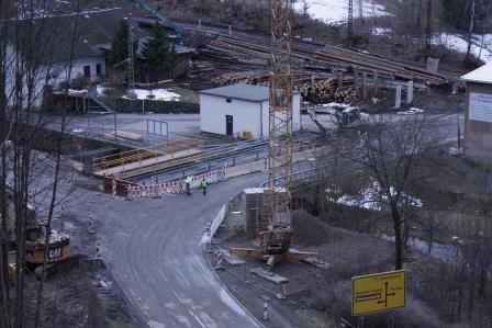 Brückenbau B 171 Kniebreche - Bahnhofsberg (2021)