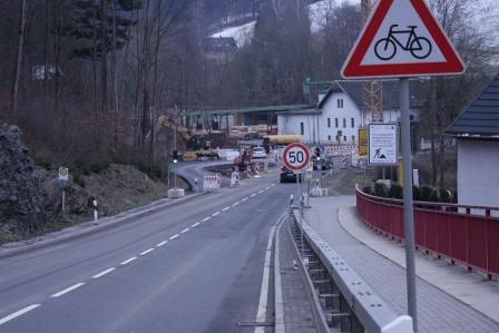 Brückenbau B 171 Kniebreche - Bahnhofsberg (2021)