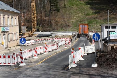 Brückenbau B 171 Kniebreche - Bahnhofsberg (2021)