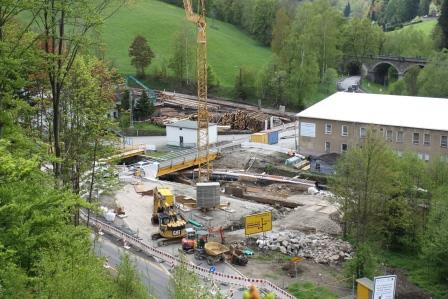 Brückenbau B 171 Kniebreche - Bahnhofsberg (2021)