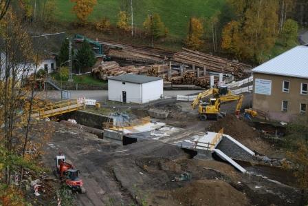 Brückenbau B 171 Kniebreche - Bahnhofsberg (2021)