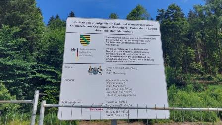 Neubau Rad- und Wanderrastplatz Kniebreche (Mai bis Juli 2023)