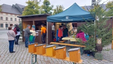 Holzmarkt in Marienberg (02.09.2023)