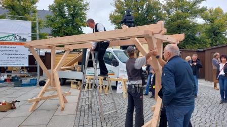 Holzmarkt in Marienberg (02.09.2023)