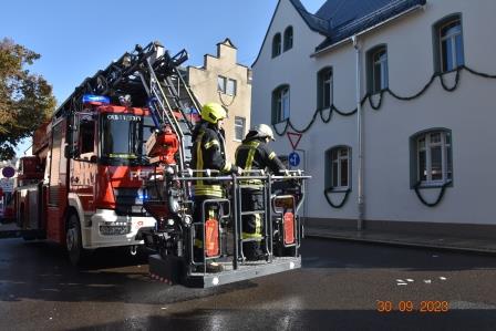 700 Jahre Zöblitz - Samstag - Schauübung der Feuerwehr (30.09.2023)