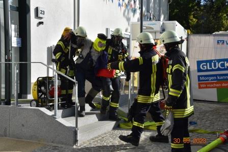 700 Jahre Zöblitz - Samstag - Schauübung der Feuerwehr (30.09.2023)