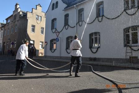 700 Jahre Zöblitz - Samstag - Schauübung der Feuerwehr (30.09.2023)