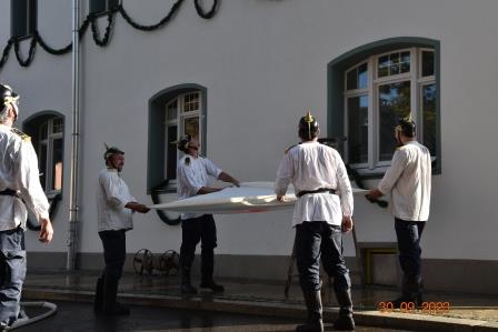 700 Jahre Zöblitz - Samstag - Schauübung der Feuerwehr (30.09.2023)