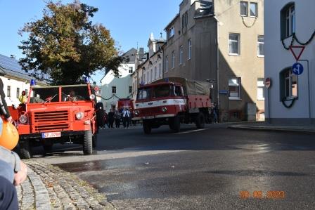 700 Jahre Zöblitz - Samstag - Schauübung der Feuerwehr (30.09.2023)