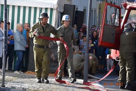 700 Jahre Zöblitz - Samstag - Schauübung der Feuerwehr (30.09.2023)