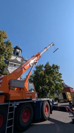 Aushub der Glocken (14.08.2025)