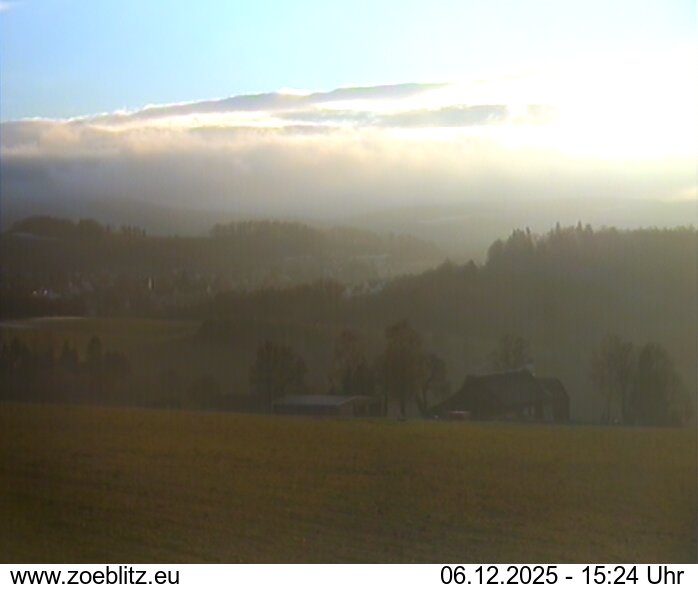 Blick von Norden auf Zöblitz