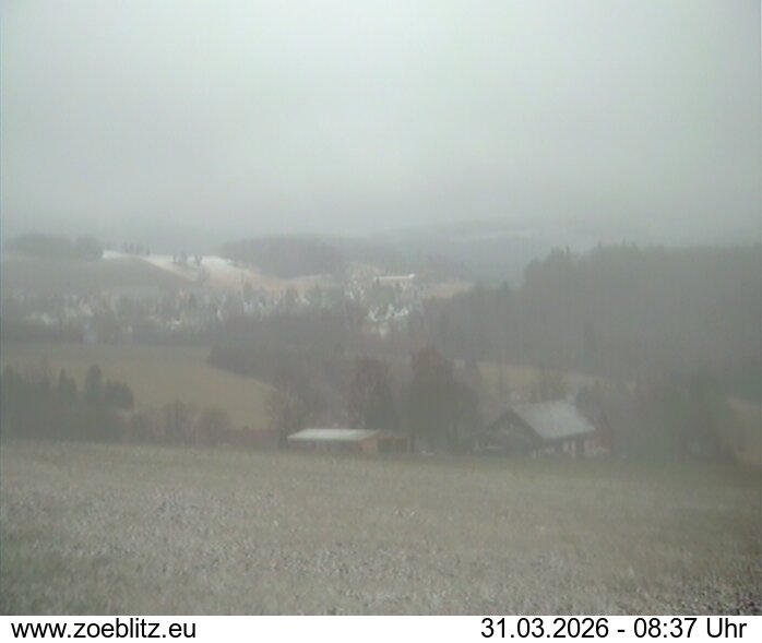 Blick von Norden auf Zöblitz